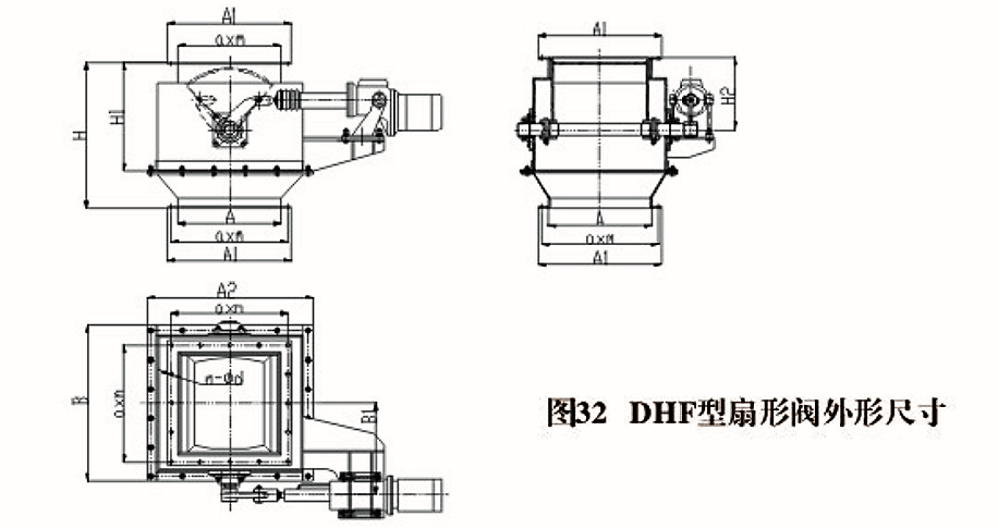 DHF型扇（?。┬伍y門(圖1)